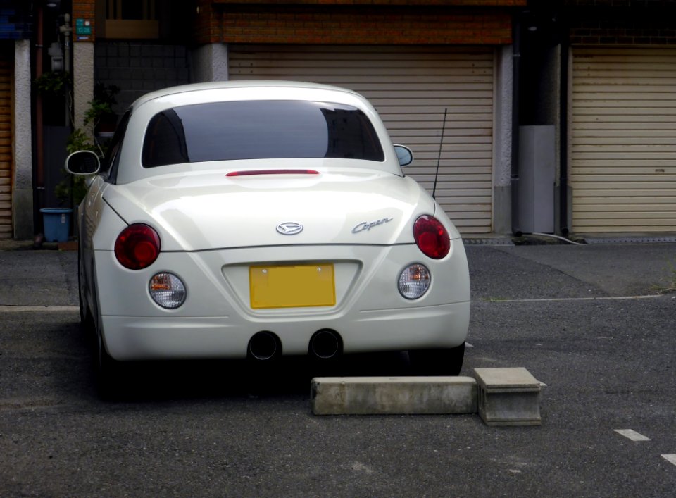 Daihatsu Copen (L880K) rear