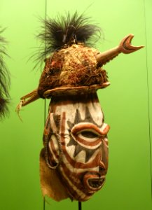 Dance mask, Tami, New Guinea, 1910 - Südseeabteilung - Ethnological Museum, Berlin - DSC00924