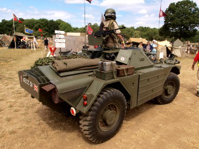 Daimler Ferret Mk1 Liaison (1959) owned by Clive Garton pic6
