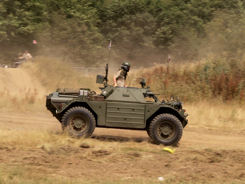 Daimler Ferret Mk1 Liaison (1959) owned by Clive Garton pic3