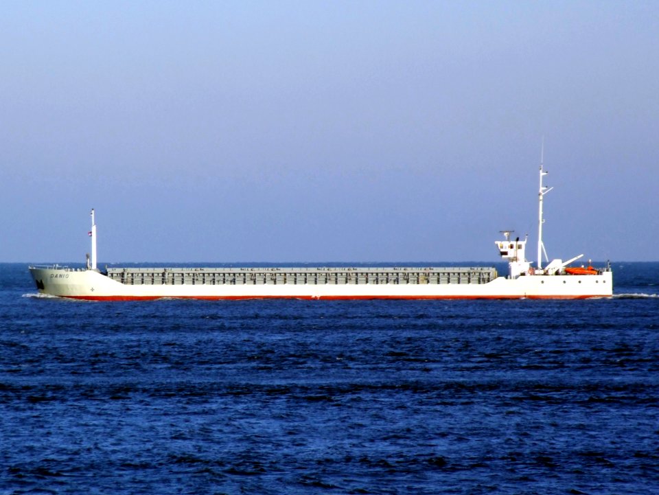 Danio leaving Port of Rotterdam