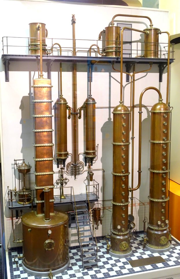 Danish distillery, model, 1930s - Museum of Science and Industry (Chicago) - DSC06336