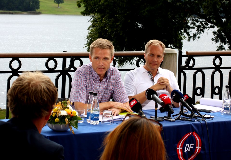 Danish politicians. Kristian Thulesen Dahl. Peter Skaarup. 2014