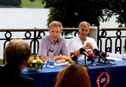 Danish politicians. Kristian Thulesen Dahl. Peter Skaarup. 2014