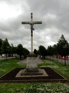 Danizy (Aisne) croix de chemin