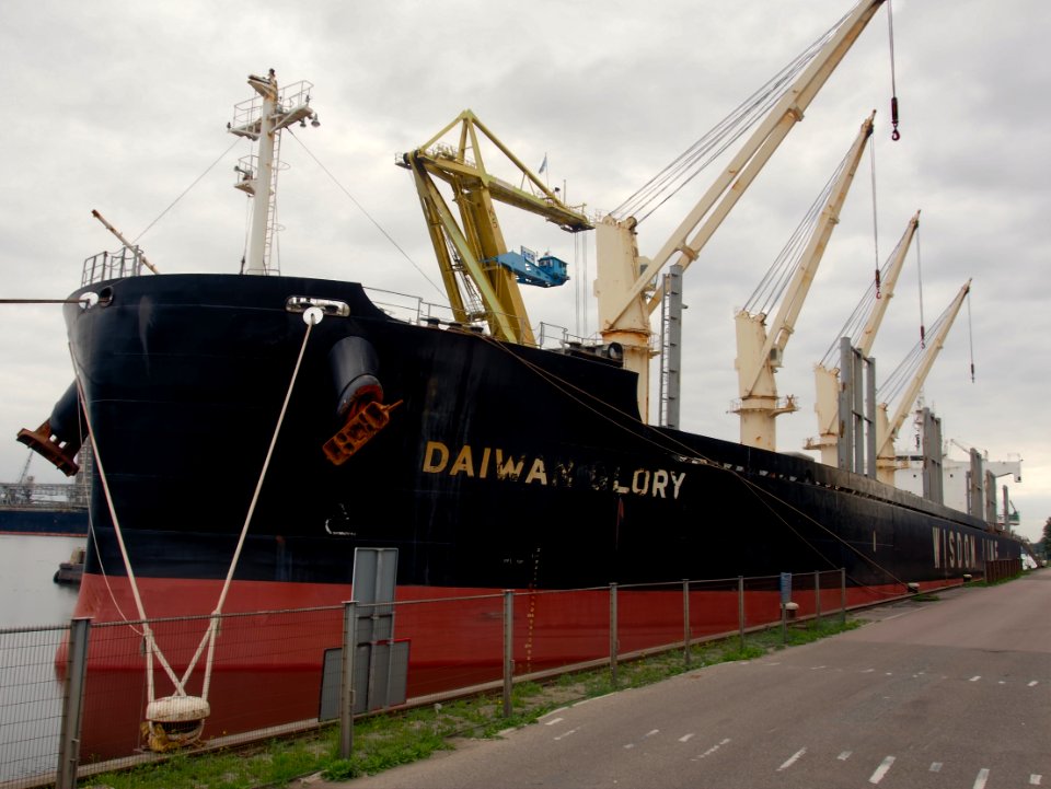 Daiwan Glory (ship, 2015) IMO 9713832, Mercuriushaven, Port of Amsterdam pic3