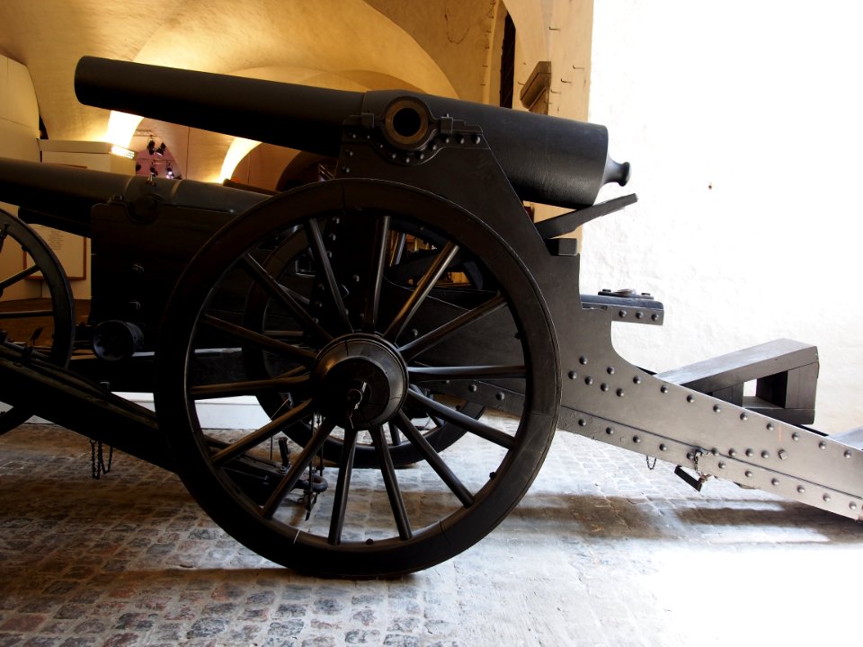Danish 12-pounder M1862-1876 Rifled Fortress Gun pic2