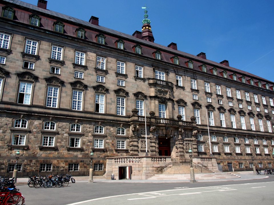 Danish parlement in Copenhagen