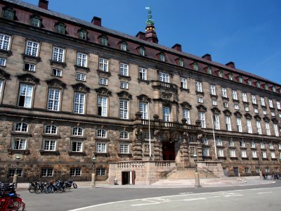 Danish parlement in Copenhagen photo