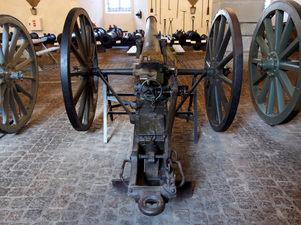 Danish 75mm Field Gun at the Royal Danish Arsenal Museum (Copenhagen)
