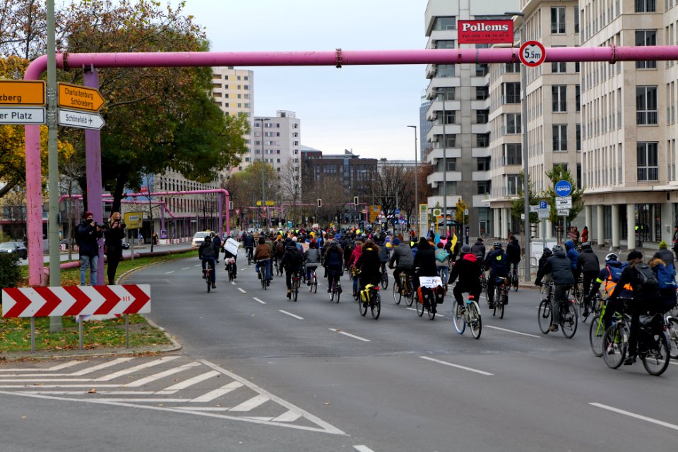 Dannibleibt bicycle demonstration Berlin 2020-11-21 23