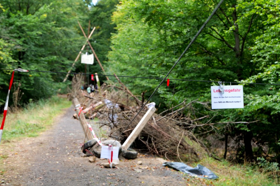 Dannenrod Forest occupation 2020-10-04 07