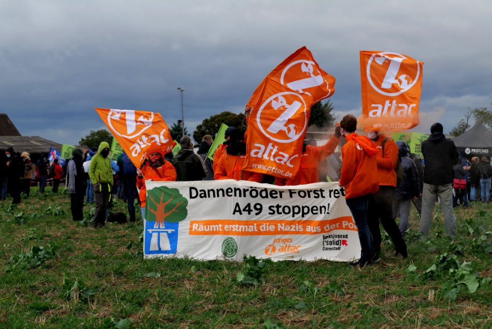 Danni bleibt demonstration Dannenrod 2020-10-04 81