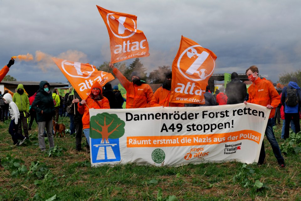 Danni bleibt demonstration Dannenrod 2020-10-04 83