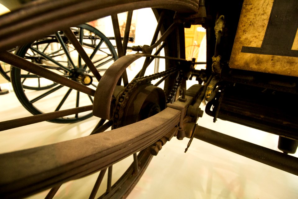 Dampfwagen Schöche Nr. 1 von 1895 VIII - Verkehrsmuseum Dresden (Detail) 4