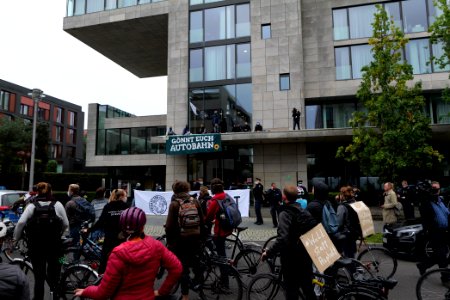 Dannenrod forest protest at Hesse representation Berlin 2020-10-02 73