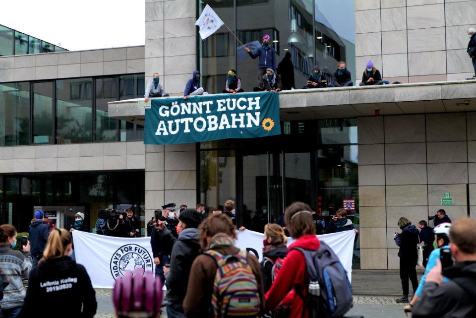 Dannenrod forest protest at Hesse representation Berlin 2020-10-02 78