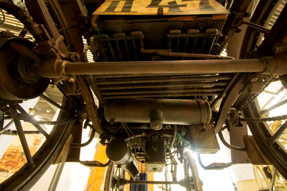Dampfwagen Schöche Nr. 1 von 1895 VIII - Verkehrsmuseum Dresden (Detail) 7