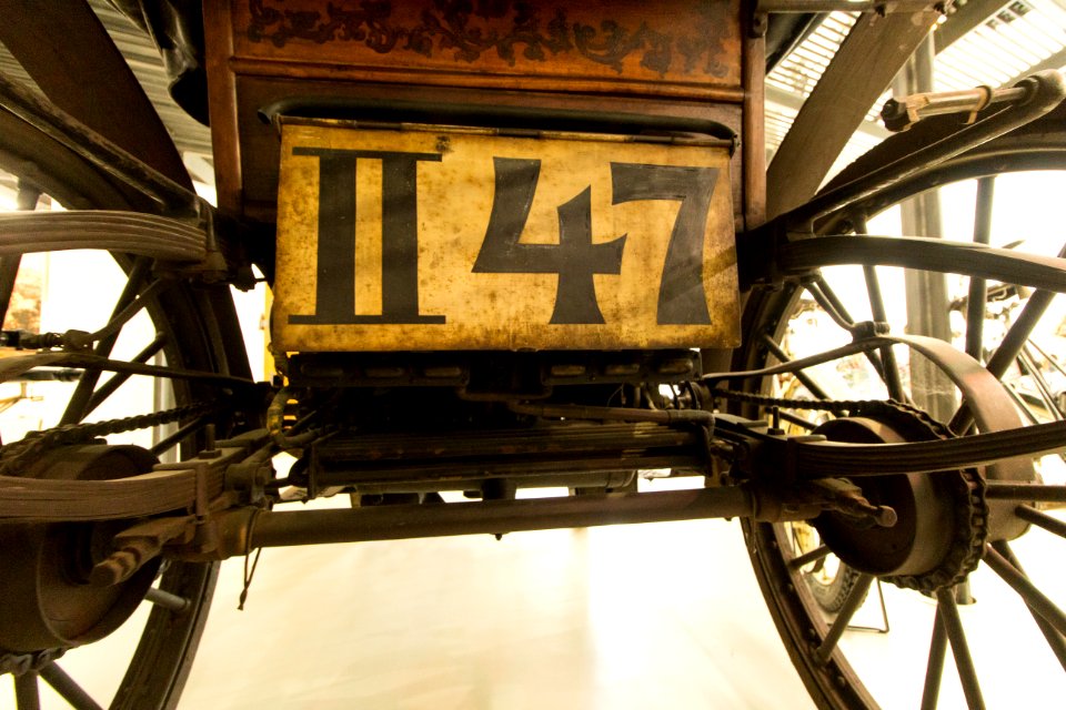 Dampfwagen Schöche Nr. 1 von 1895 VIII - Verkehrsmuseum Dresden (Detail) 6