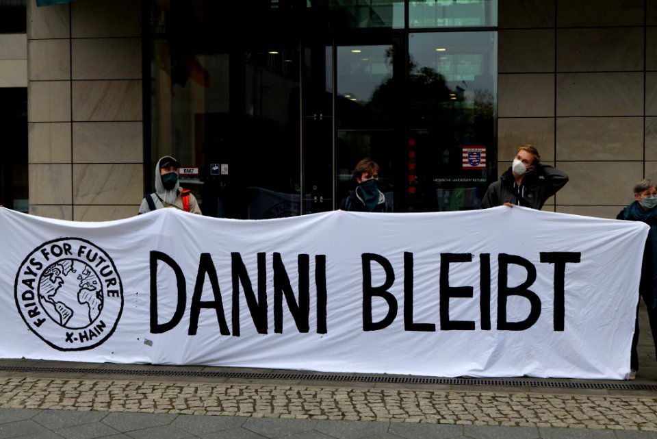 Dannenrod forest protest at Hesse representation Berlin 2020-10-02 42
