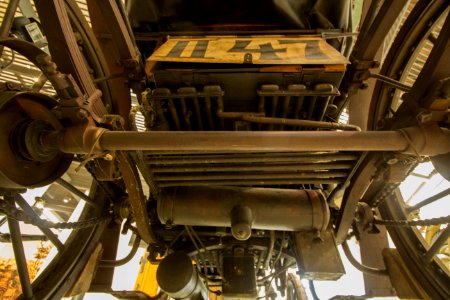 Dampfwagen Schöche Nr. 1 von 1895 VIII - Verkehrsmuseum Dresden (Detail) 8