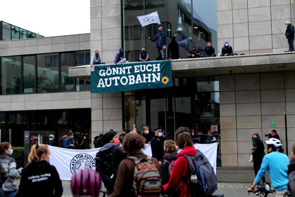 Dannenrod forest protest at Hesse representation Berlin 2020-10-02 79