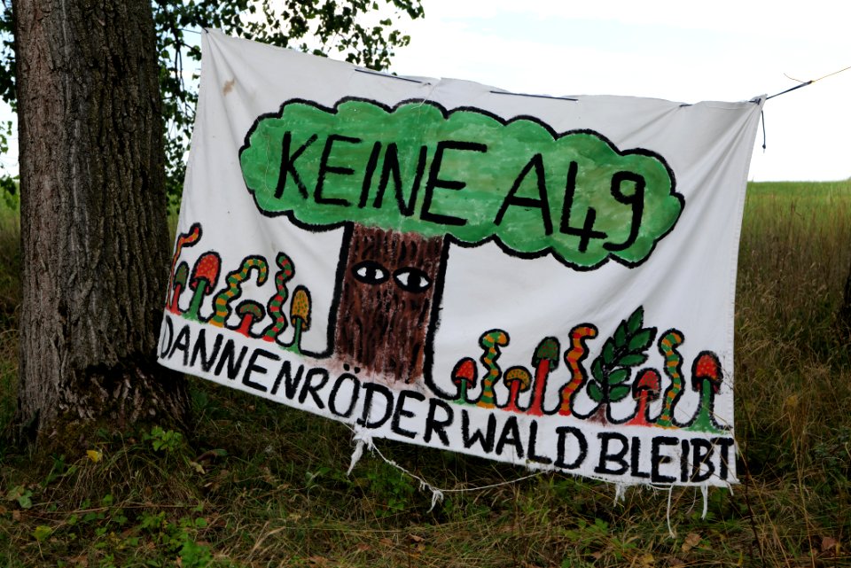Dannenrode forest occupation 2020-08-21 03