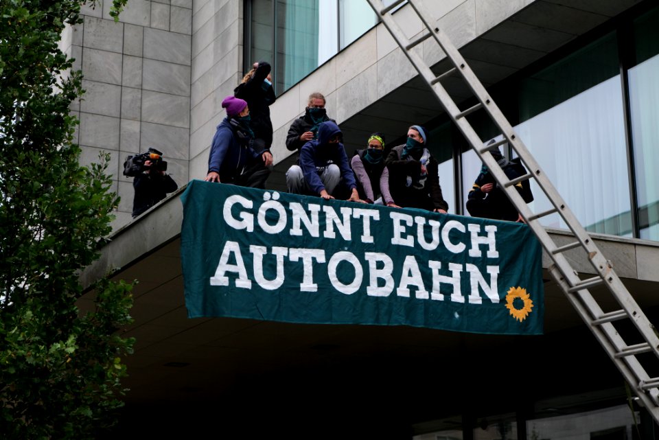 Dannenrod forest protest at Hesse representation Berlin 2020-10-02 26