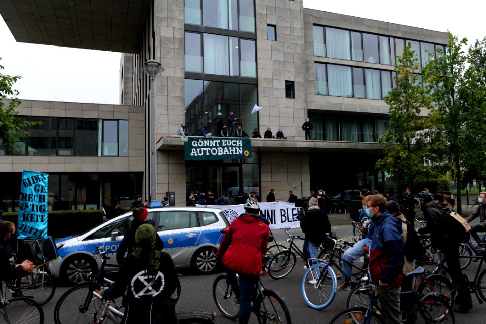 Dannenrod forest protest at Hesse representation Berlin 2020-10-02 75