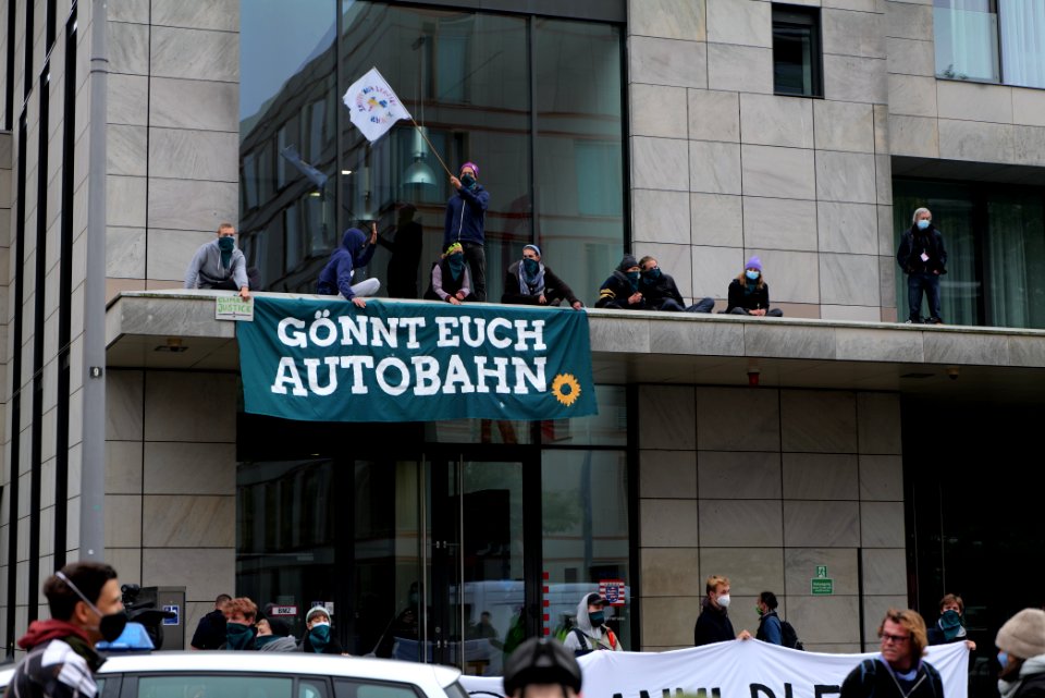 Dannenrod forest protest at Hesse representation Berlin 2020-10-02 87
