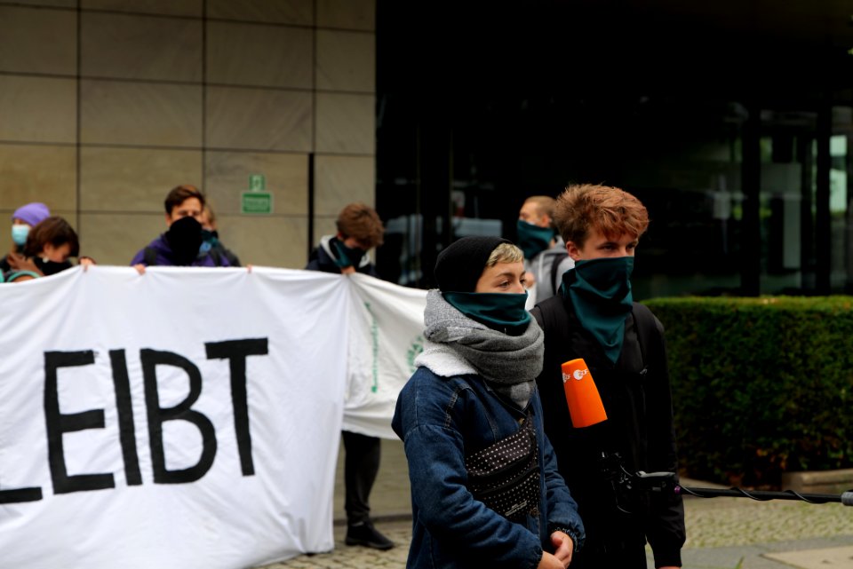 Dannenrod forest protest at Hesse representation Berlin 2020-10-02 133