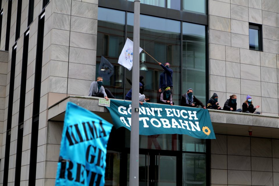 Dannenrod forest protest at Hesse representation Berlin 2020-10-02 89