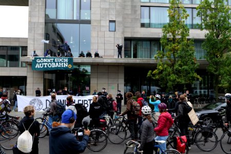 Dannenrod forest protest at Hesse representation Berlin 2020-10-02 74