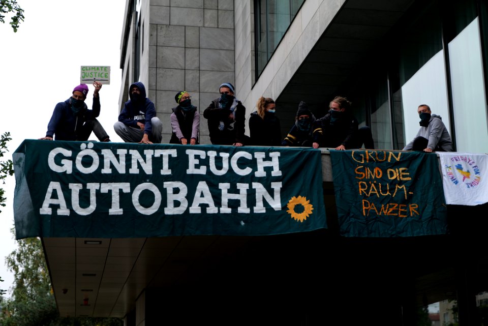 Dannenrod forest protest at Hesse representation Berlin 2020-10-02 30