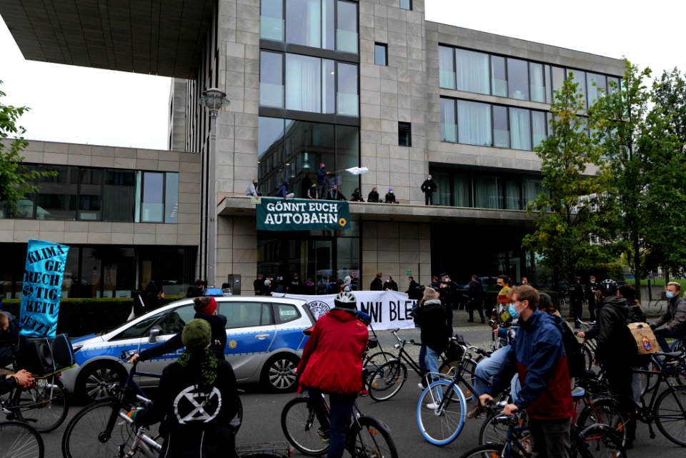 Dannenrod forest protest at Hesse representation Berlin 2020-10-02 76