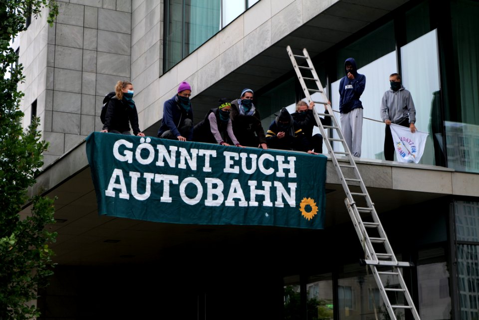 Dannenrod forest protest at Hesse representation Berlin 2020-10-02 23