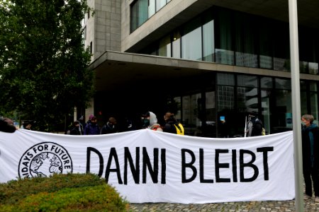 Dannenrod forest protest at Hesse representation Berlin 2020-10-02 09