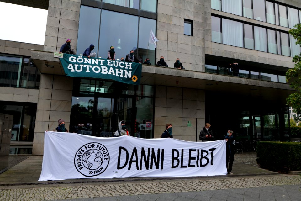Dannenrod forest protest at Hesse representation Berlin 2020-10-02 46