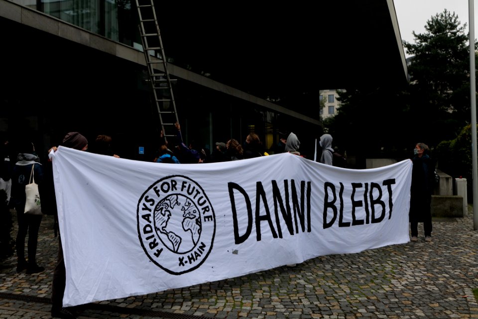 Dannenrod forest protest at Hesse representation Berlin 2020-10-02 10