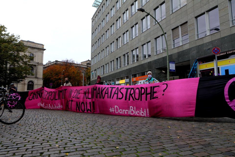 Dannenrod forest protest at green party headquarter Berlin 2020-10-28 74