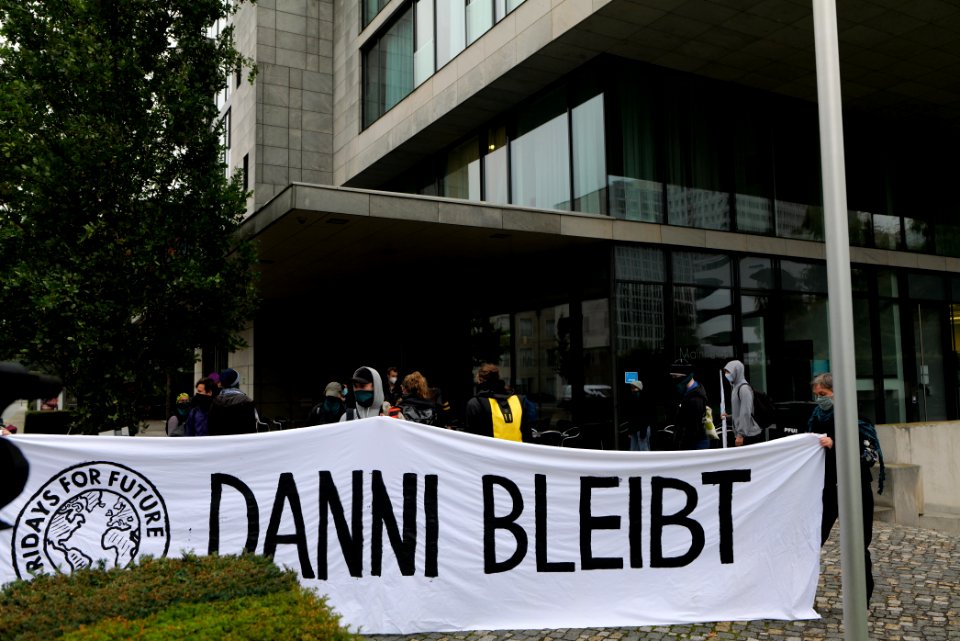 Dannenrod forest protest at Hesse representation Berlin 2020-10-02 07