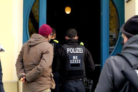 Dannenrod forest protest at green party headquarter Berlin 2020-10-28 88
