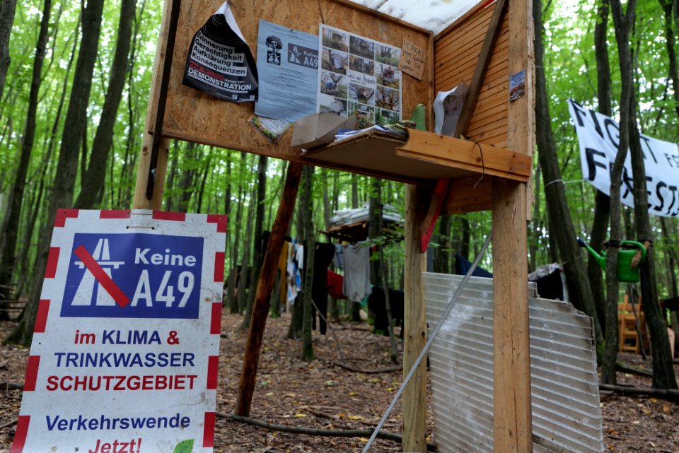 Dannenrode forest occupation 2020-08-21 13