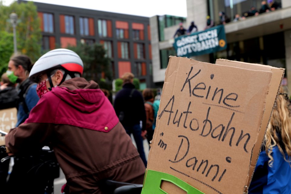 Dannenrod forest protest at Hesse representation Berlin 2020-10-02 98