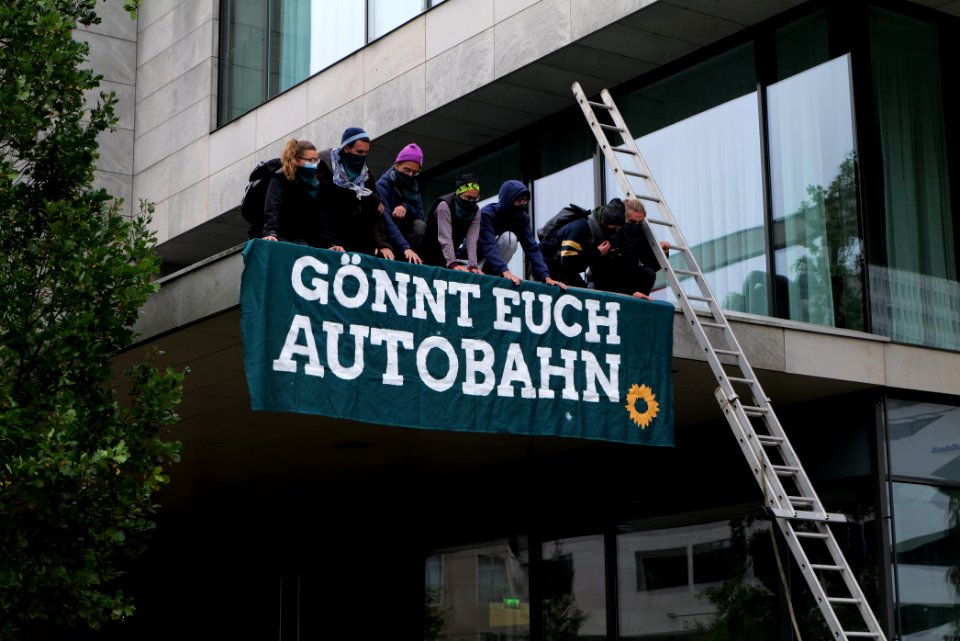Dannenrod forest protest at Hesse representation Berlin 2020-10-02 21