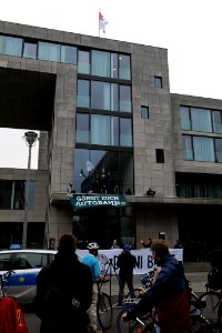 Dannenrod forest protest at Hesse representation Berlin 2020-10-02 93
