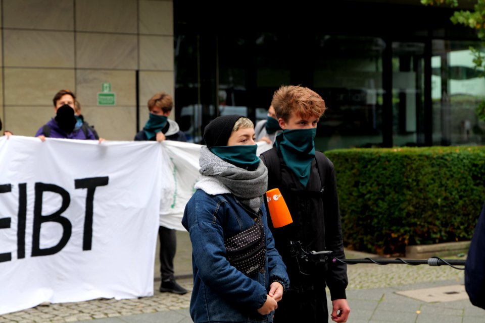 Dannenrod forest protest at Hesse representation Berlin 2020-10-02 132