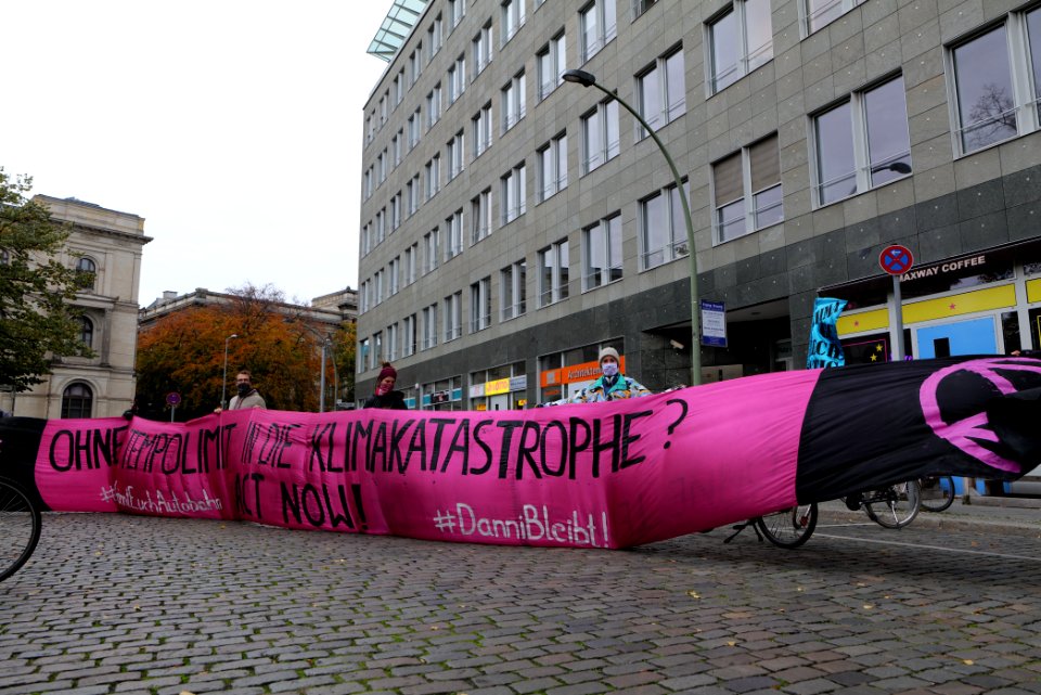 Dannenrod forest protest at green party headquarter Berlin 2020-10-28 72