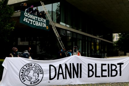 Dannenrod forest protest at Hesse representation Berlin 2020-10-02 19