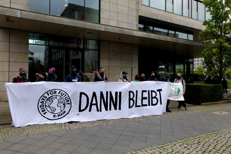 Dannenrod forest protest at Hesse representation Berlin 2020-10-02 129